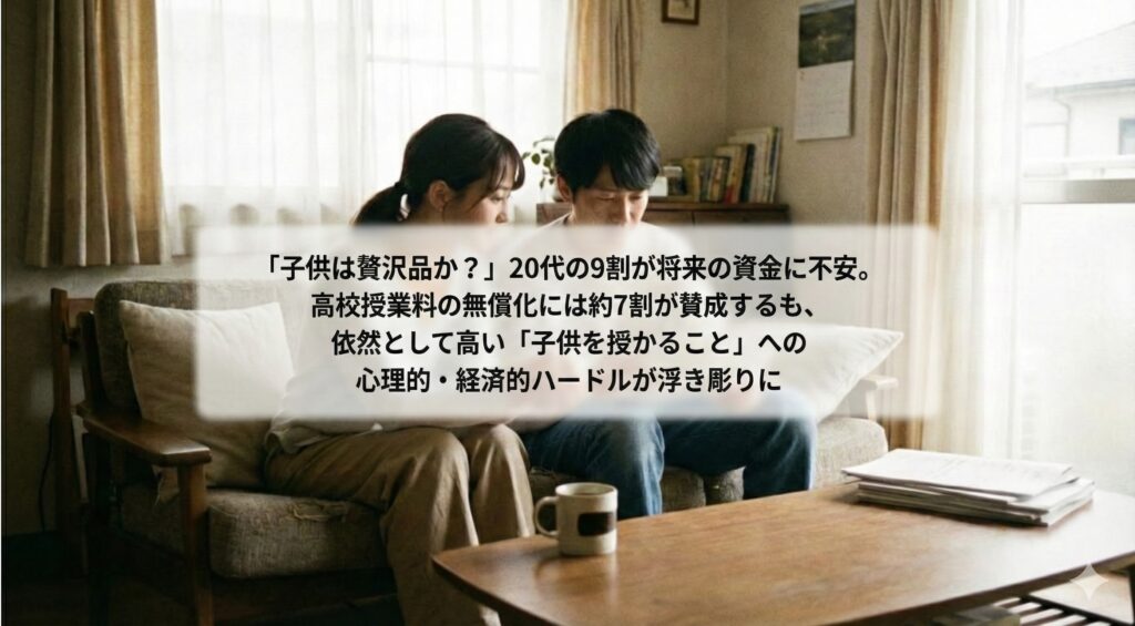 家族のお金と少子化における課題調査